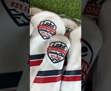 Check out this golf headcover order we just finished up before it heads out the door! #golf