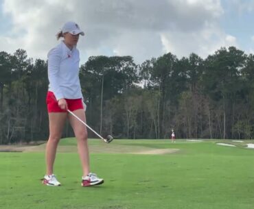 An inside look at a UH Women’s Golf practice round