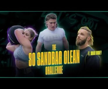 30 Sandbag Clean Challenge | FT. A 250 Cal Row From Craig Richey