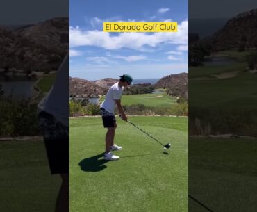La CANCHA ⛳️🔥 el PAISAJE ⛰️😍 el SWING ⚡️💥 #golf