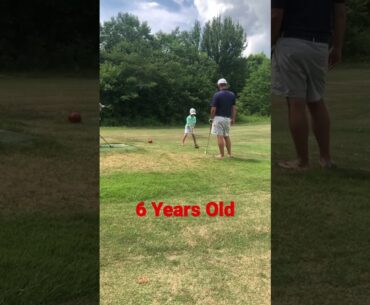 Chasing Charlie Woods #shorts #golf