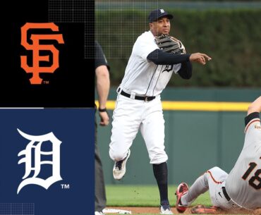 Giants vs. Tigers Game Highlights (4/14/23) | MLB Highlights