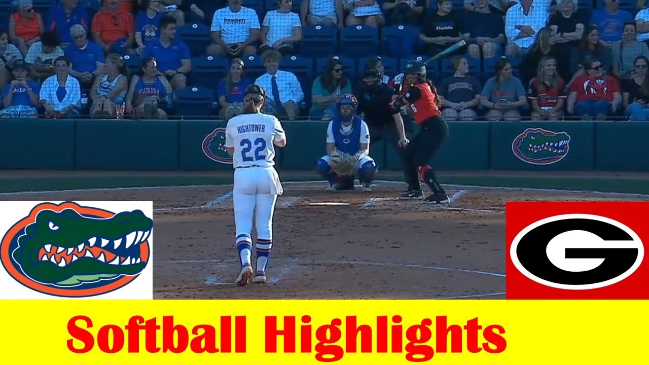 #9 Georgia vs #15 Florida Softball Game Highlights 4 14 2023 #9 Georgia vs #15 Florida Softball Game Highlights 4 14 2023
