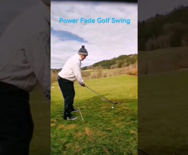 Power Fade Golf Swing #shorts