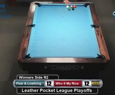 Leather Pocket League Playoffs