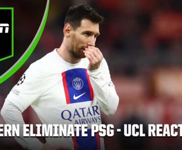 'Messi is a VANITY project for PSG' - Paris ELIMINATED by Bayern | UCL REACTION | ESPN FC