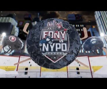 49th Annual NYPD vs FDNY Hockey Game From UBS Arena