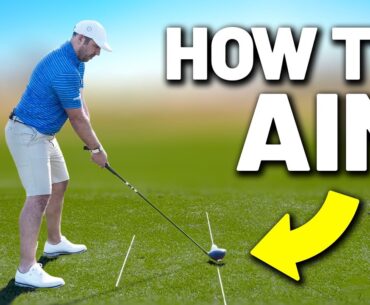 How To Aim The Body and Golf Club