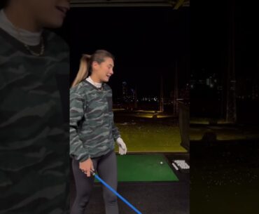 THIS CLUB IS SO HARD NOT TO SLICE!!! #shorts #golf #golfswing #golfgirl