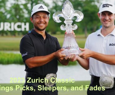 DRAFTKINGS PGA DFS: 2023 Zurich Classic Picks, Sleepers, and Fades