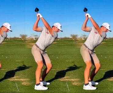 SAM BURNS GOLF SWING - SLOW MOTION