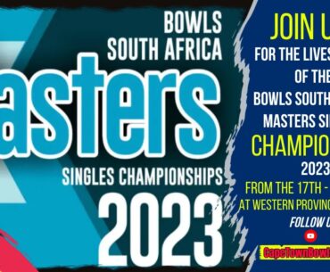 Bowls SA Masters Singles Championship 2023 ( Final )