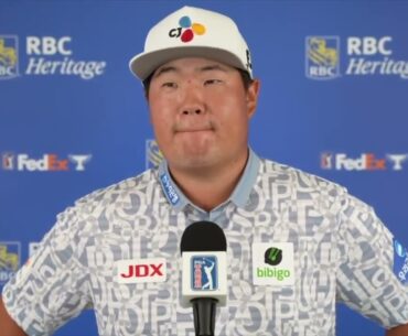 Sungjae Im Saturday Korean Flash Interview 2023 RBC Heritage