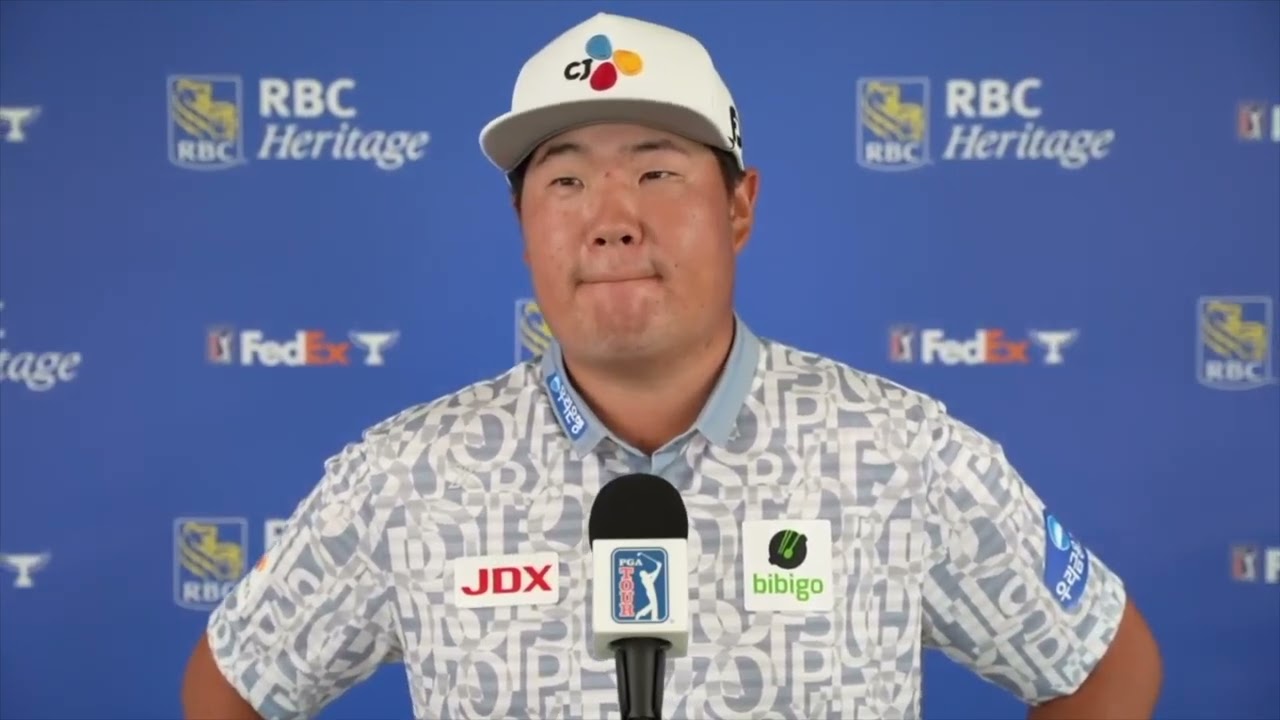 Sungjae Im Saturday Korean Flash Interview 2023 RBC Heritage Sungjae Im Saturday Korean Flash Interview 2023 RBC Heritage