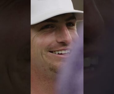 Scenes from Sam Bennett's second round | The Masters #shorts