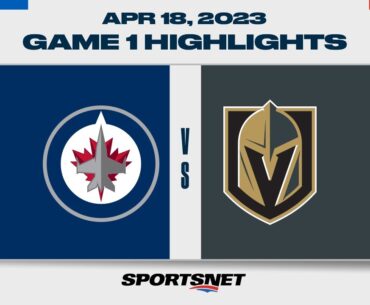 NHL Game 1 Highlights | Jets vs. Golden Knights - April 18, 2023