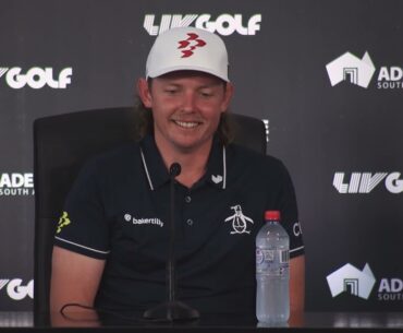 Cameron Smith, Matt Jones, Marc Leishman and Jed Morgan Thursday Presser 2023 LIV Golf Adelaide
