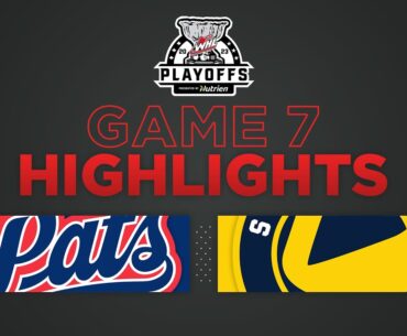 WHL Playoffs Highlights: Pats (1) at Blades (4) - April 10, 2023