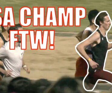 Cooper Teare TAKES DOWN Stacked 1500m Field At Bryan Clay