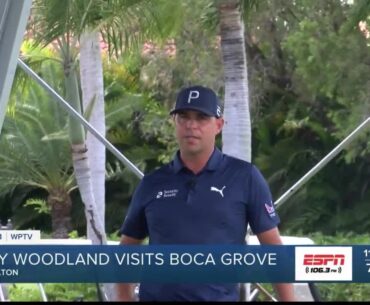 Gary Woodland pays a visit to Boca Grove