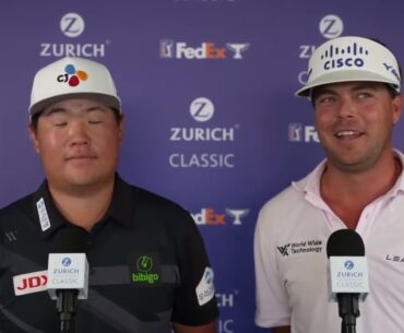 Sungjae Im and Keith Mitchell Thursday Interview 2023 Zurich Classic of New Orleans © PGA Tour