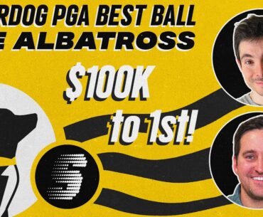How to win Underdog Best Ball: Albatross $100K (The Masters) to 1st Draft Strategy & Picks