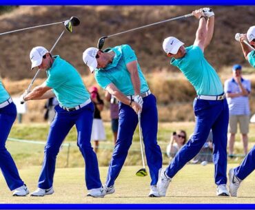 World Best Swinger "Rory Mcilroy" Fantastic Iron-Wood-Driver Swing & Slow Motions