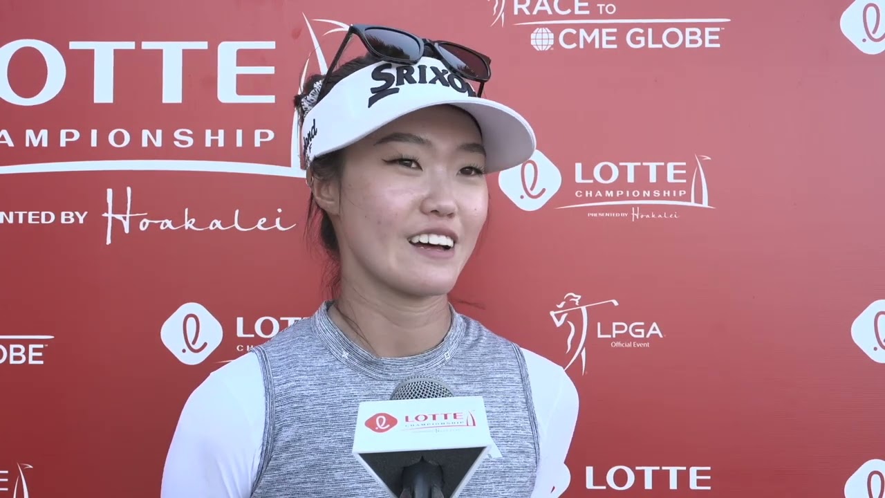 Grace Kim Thursday Flash Interview Round 2 2023 LOTTE Championship © LPGA Grace Kim Thursday Flash Interview Round 2 2023 LOTTE Championship © LPGA