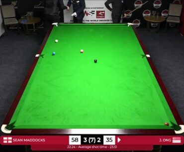 Sean Maddocks vs Jia Jun (Jaden) Ong- WSF Championship 2023 - Last 64