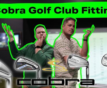 COBRA Golf Clubs Fitting (What are the best cobra irons for mid handicap?!)