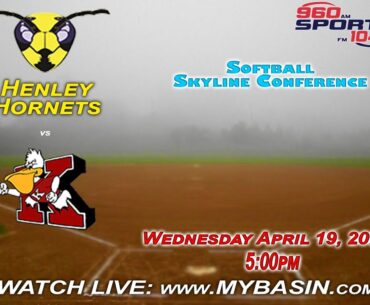 HENLEY HORNETS vs KLAMATH UNION PELICANS SOFTBALL APRIL 19 2023