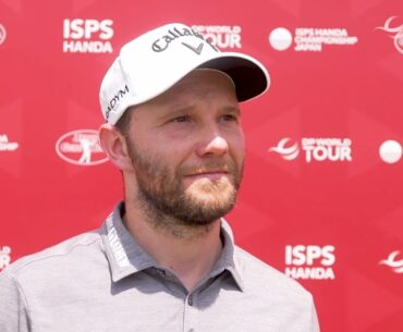 Maximilian Kieffer Friday English & German Flash Interview 2023 ISPS Handa Championship