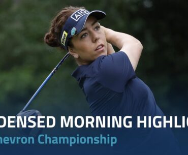 Condensed First Round Morning Highlights | 2023 The Chevron Championship