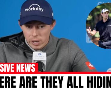 MATT FITZ TOTALLY FURIOUS at the BRUTALLY SLOW PLAY after the RBC Heritage!