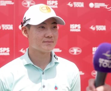 Jazz Janewattananond Friday English & Thai Flash Interview 2023 ISPS Handa Championship