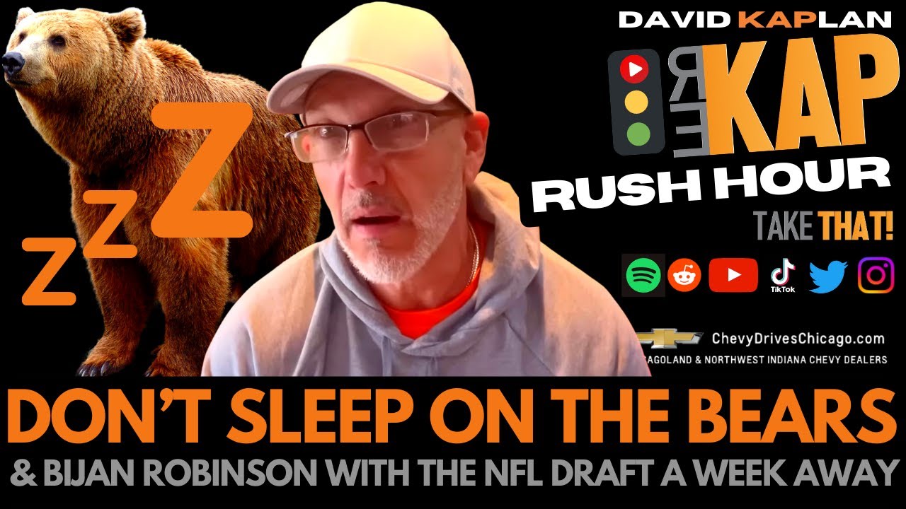 REKAP Rush Hour 🚗 – ‘Don’t Sleep On’ Chicago Bears & Bijan Robinson with NFL Draft a Week Away! REKAP Rush Hour 🚗 - ‘Don’t Sleep On’ Chicago Bears & Bijan Robinson with NFL Draft a Week Away!