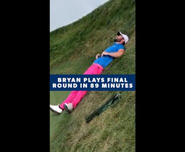 Fastest round in golf history! 🏃‍♂️