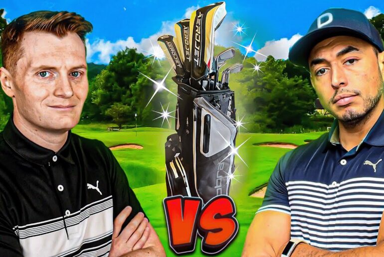 FULL BAG OF ILLEGAL CLUBS MATCH....Ft Swingless Club + Hammer X Driver