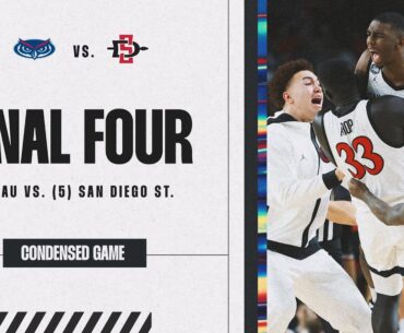 San Diego State vs. Florida Atlantic - Final Four NCAA tournament extended highlights