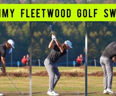Tommy Fleetwood Golf Swing - Slowmo