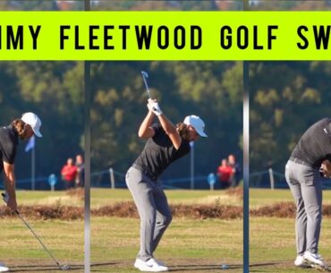 Tommy Fleetwood Golf Swing - Slowmo