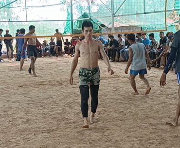 set2 តេង យួន សងសឹក ខនឆ្វេង វិចិត្រ ទា Tough volleyball match