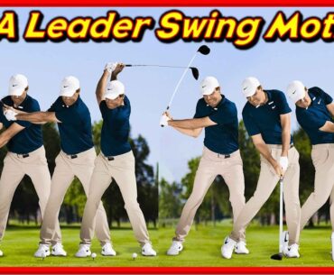 PGA Leader "Scottie Scheffler" Unique Driver-Wood-Iron Swing & Slow Motions