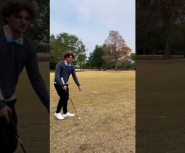 “Good ole Texas wedge” #golflife #likeandsubscribe #golfers #golf #staytuned #golfer #greatness