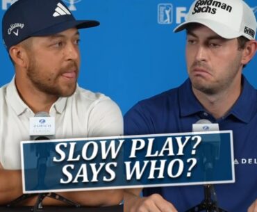 Patrick Cantlay & Xander Schauffele Defend Pace Of Play