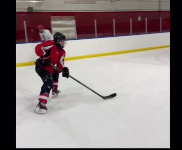 Hockey drills of the week. stickhandling