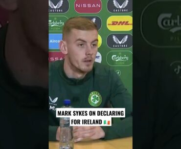 "An Irish person playing for Ireland, I don't see the problem" - Mark Sykes. #COYBIG #Ireland
