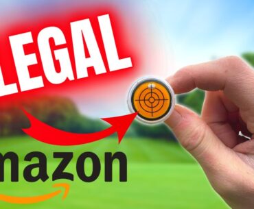 Illegal GOLF Ball Marker From AMAZON... Read every PUTT!?