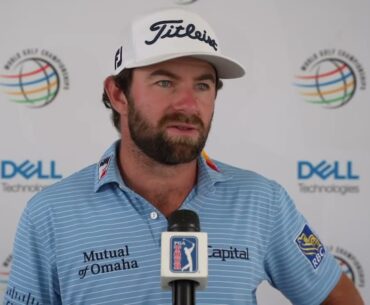 Cameron Young Friday Flash Interview 2023 World Golf Championships Dell Technologies Match Play