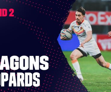 Highlights | Catalans Dragons v Leigh Leopards, Round 2, 2023 Betfred Super League